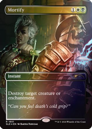 Mortify (Rainbow Foil) (SLD-1801) - rare - Foil