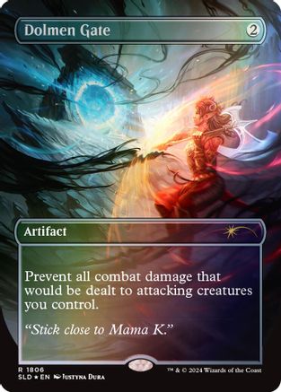 Dolmen Gate (Rainbow Foil) (SLD-1806) - rare - Foil