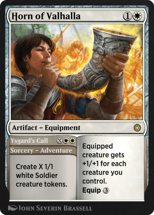 Horn of Valhalla // Ysgard's Call (HBG-092) - rare