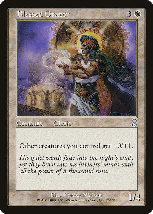 Blessed Orator (ODY-012) - uncommon - Foil