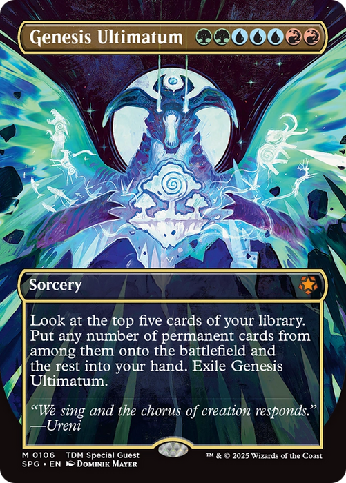 Genesis Ultimatum (SPG-106) - mythic (Borderless)