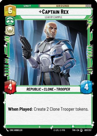 Captain Rex - Lead by Example (097/257) - TOTR - Special