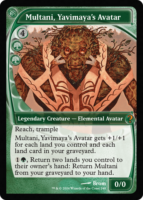 Multani, Yavimaya's Avatar (MB2-248) - mythic - Foil
