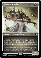 Grand Abolisher (CMM-460) - rare - Etched Foil
