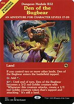 Den of the Bugbear (AFR-351) - rare: (Showcase) - Foil