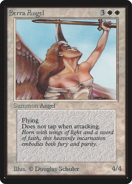 Serra Angel (LEB-040) - uncommon