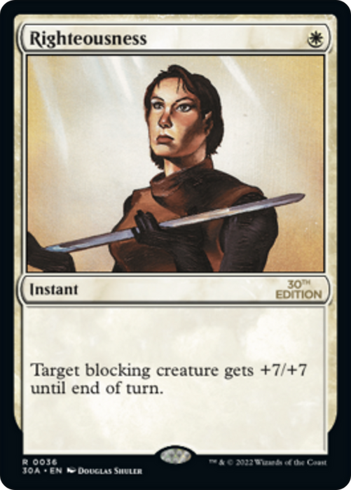 Righteousness (30A-036) - rare