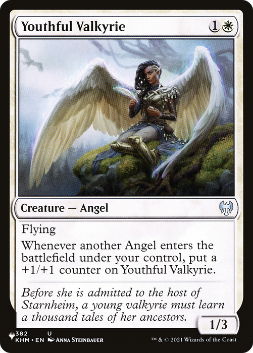 Youthful Valkyrie (LIST-KHM-382) - uncommon