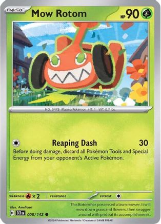 Mow Rotom (008/142) - SSC  - Common
