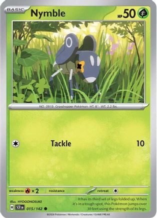 Nymble (015/142) - SSC  - Common - Reverse Holofoil