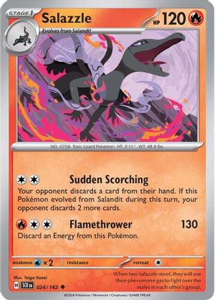 Salazzle (024/142) - SSC  - Uncommon