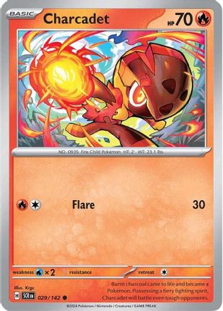 Charcadet (029/142) - SSC  - Common - Reverse Holofoil