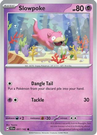 Slowpoke (057/142) - SSC  - Common