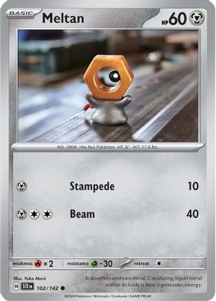 Meltan (102/142) - SSC  - Common