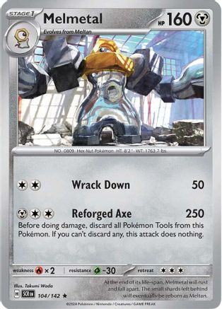 Melmetal (104/142) - SSC  - Rare - Holofoil