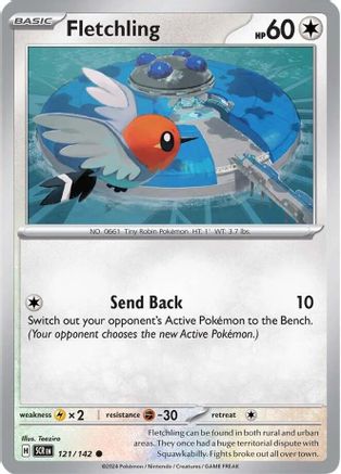 Fletchling (121/142) - SSC  - Common