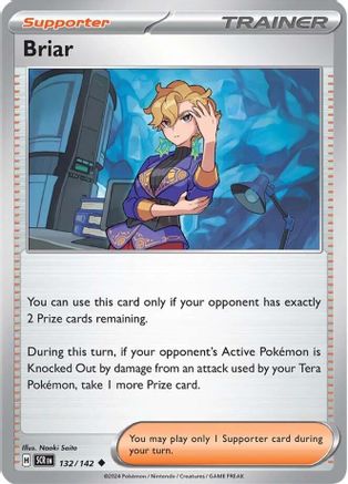 Briar (132/142) - SSC  - Uncommon - Reverse Holofoil