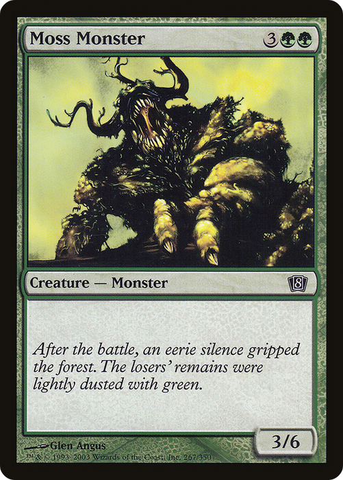 Moss Monster (8ED-267★) - common - Foil