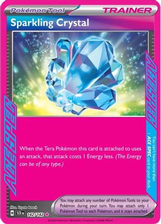 Sparkling Crystal (142/142) - SSC  - ACE SPEC Rare - Holofoil