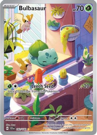 Bulbasaur (143/142) - SSC  - Illustration Rare - Holofoil