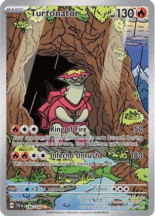 Turtonator (146/142) - SSC  - Illustration Rare - Holofoil