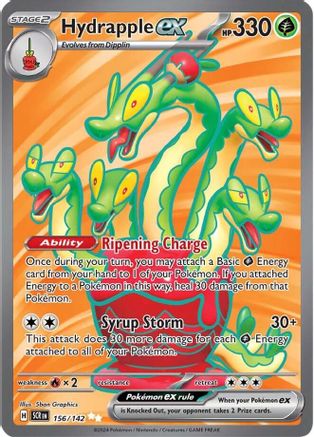 Hydrapple ex (156/142) - SSC  - Ultra Rare - Holofoil