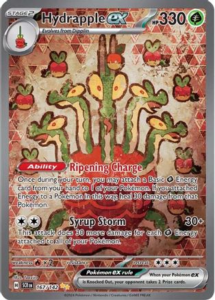 Hydrapple ex (167/142) - SSC  - Special Illustration Rare - Holofoil