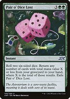 Pair o' Dice Lost (UNF-149) - uncommon - Foil