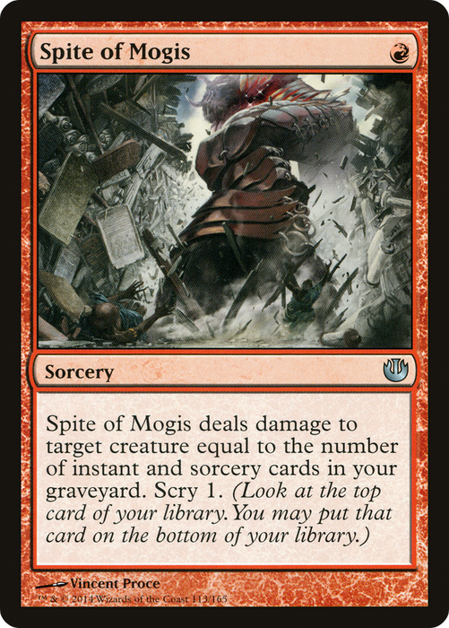 Spite of Mogis (JOU-113) - uncommon - Foil