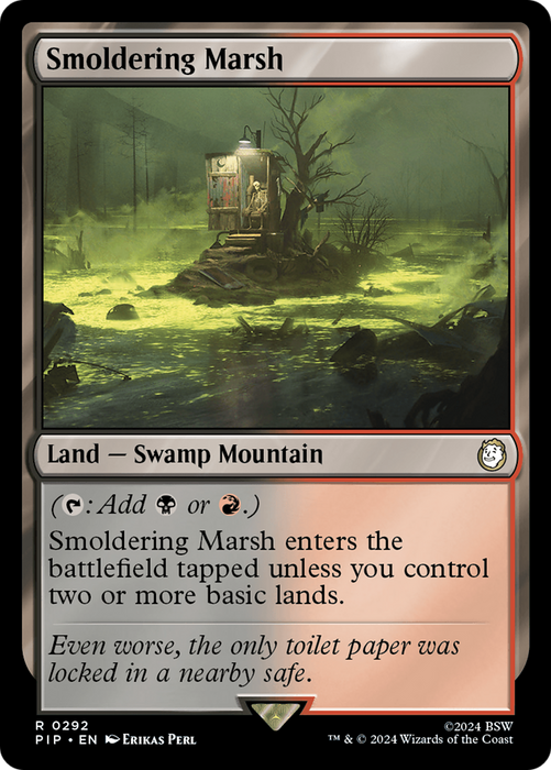 Smoldering Marsh (PIP-292) - rare - Foil