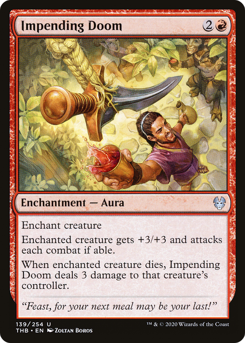 Impending Doom (THB-139) - uncommon - Foil