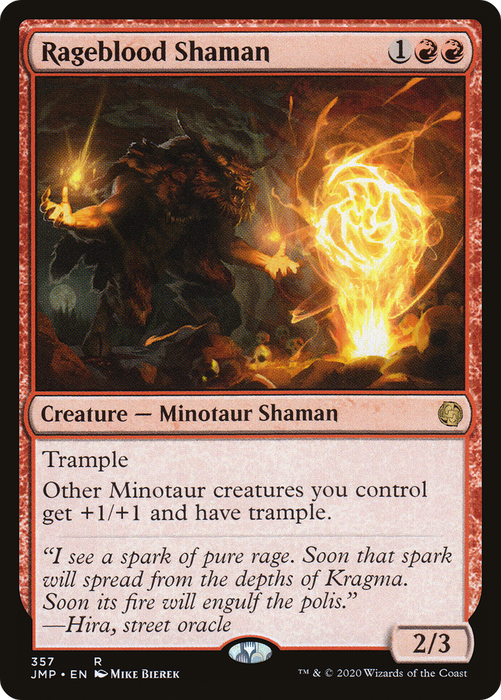 Rageblood Shaman (JMP-357) - rare