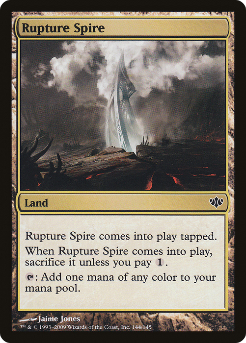 Rupture Spire (CON-144) - common - Foil
