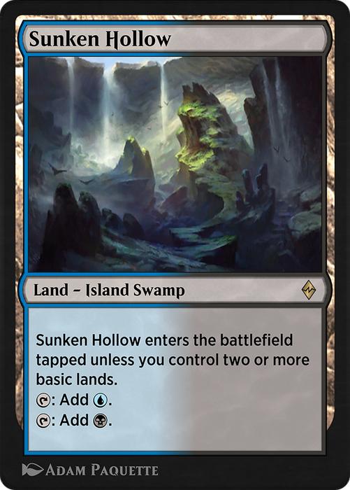 Sunken Hollow (EA3-023) - rare