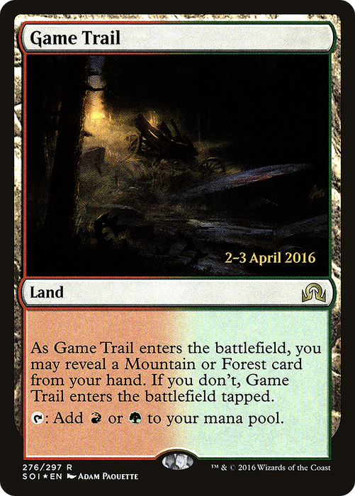 Game Trail (PRE-276S) - rare - Foil
