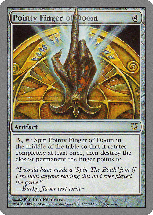 Pointy Finger of Doom (UNH-126) - rare