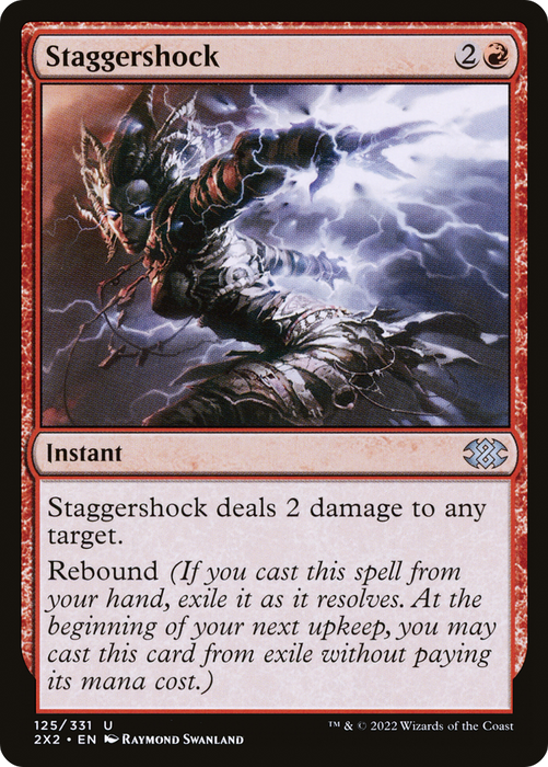 Staggershock (2X2-125) - uncommon - Foil