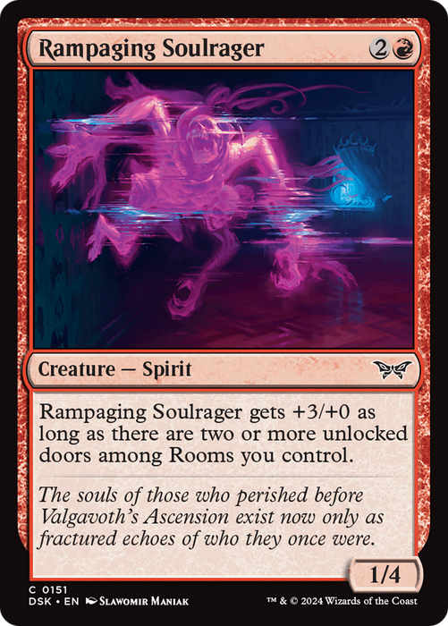 Rampaging Soulrager (DSK-151) - common