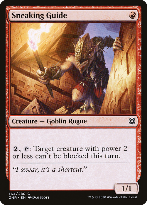 Sneaking Guide (ZNR-164) - common - Foil