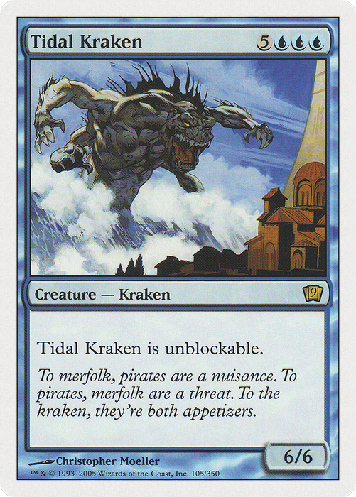 Tidal Kraken (9ED-105) - rare