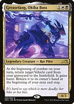 Greasefang, Okiba Boss (NEO-220) - rare - Foil