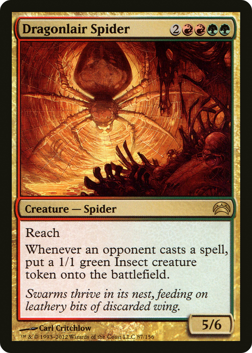 Dragonlair Spider (PC2-087) - rare