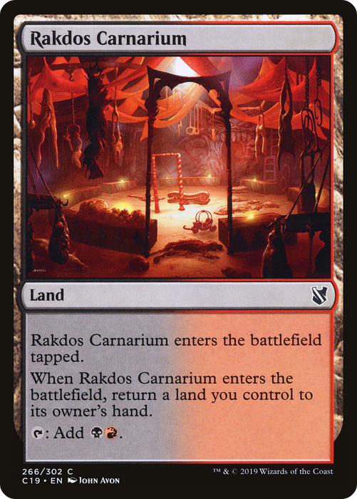 Rakdos Carnarium (C19-266) - common