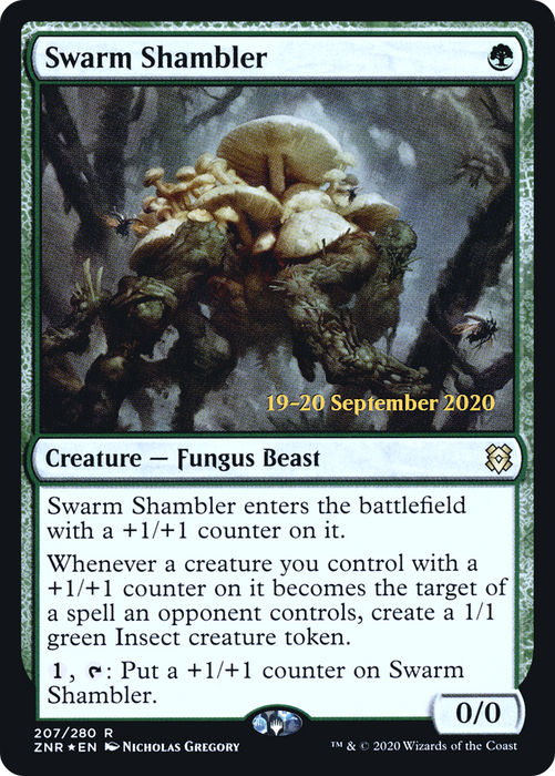 Swarm Shambler (PRE-207S) - rare - Foil