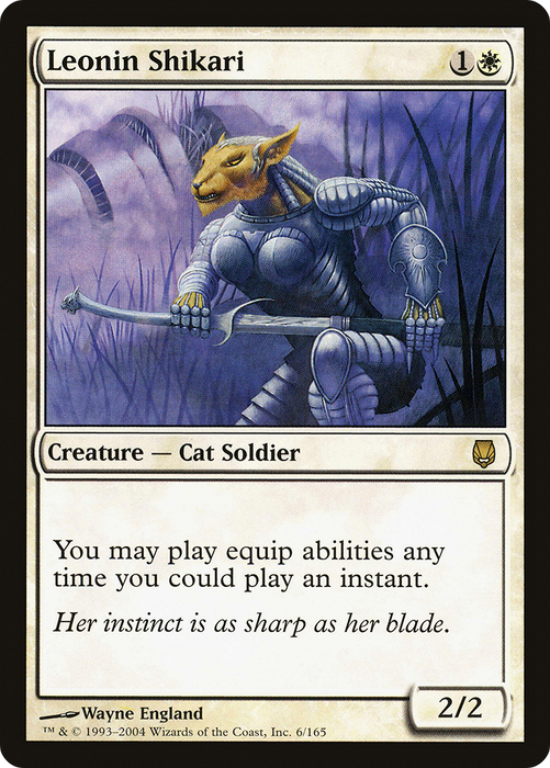 Leonin Shikari (DST-006) - rare - Foil
