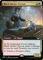 Black Market Tycoon (SNC-434) - rare: (Extended Art) - Foil