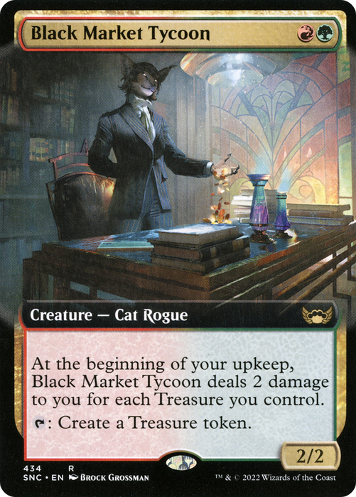 Black Market Tycoon (SNC-434) - rare: (Extended Art)
