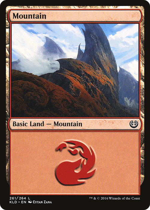 Mountain (KLD-261) - common - Foil
