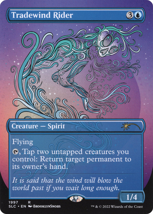 Tradewind Rider (SLC-1997) - rare (Borderless) - Foil