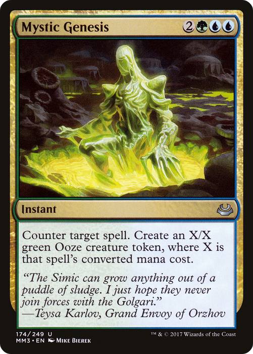 Mystic Genesis (MM3-174) - uncommon - Foil
